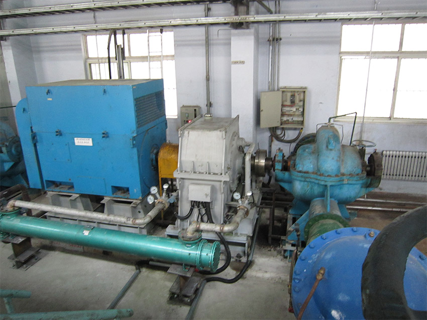 萊鋼吸水泵配DYC875案例